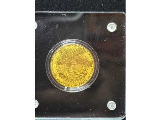 Legenden in Gold | 100 Francs CFA Niger 999 Feingold 1/500oz | Junkers Ju 52